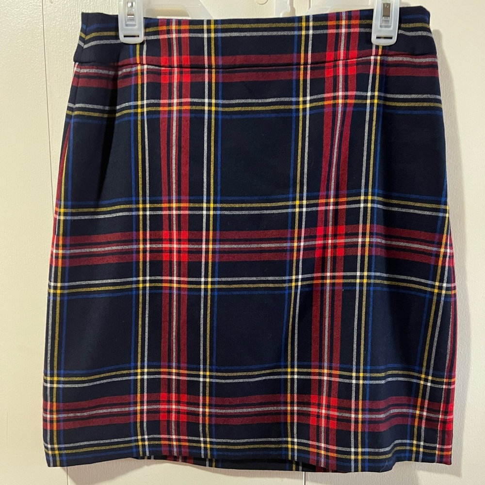 Talbots plaid skirt